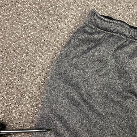 Nike Therma Dri-Fit Fleece Pants Men's 3XLT Gray Sweatpants Gym Running Track - Picture 4 of 16